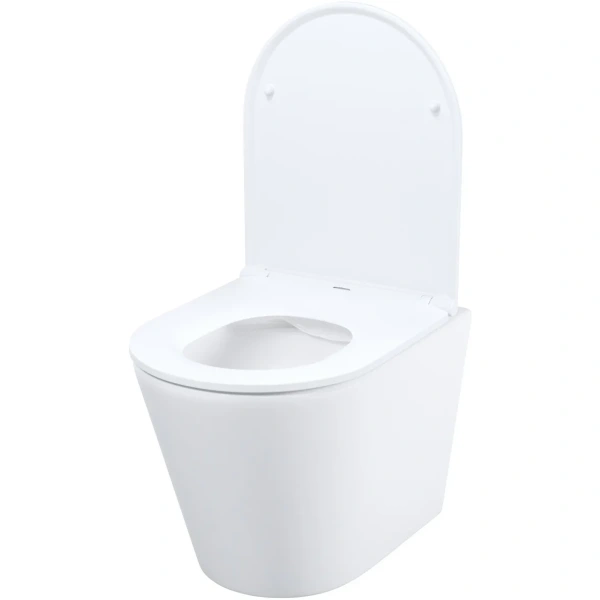 Унитаз подвесной IDDIS Calipso CALRNSEi25 безободковый, с сиденьем микролифт, белый