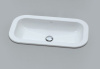 Раковина Azzurra Glaze 69 GLLI06938000BI (GLZ 69x38/IN bi)