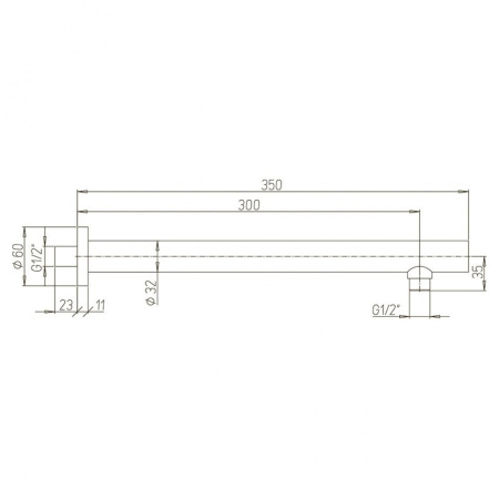 Кронштейн для душа Paini 50PW745TT35 никель