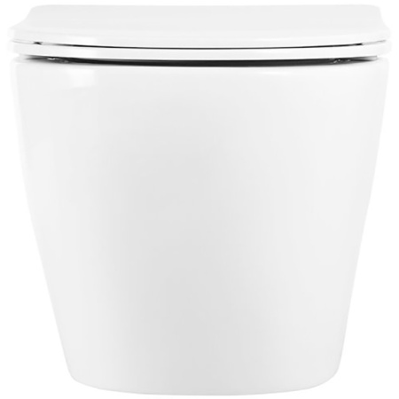 Подвесной унитаз BelBagno Uno BB3105CHR/SC с сиденьем