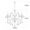 Подвесная люстра MW-Light Селена 11 482013105