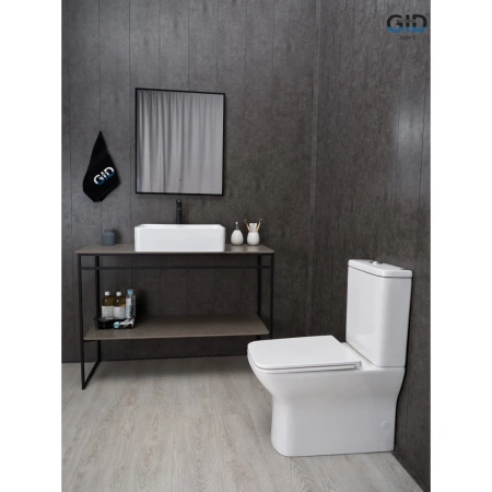 Раковина-чаша GID N9104 52x41 см, накладная, белый
