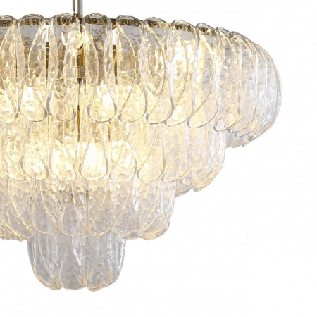 Подвесная люстра Indigo Dalia 12034/15P Brass