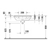 Раковина Duravit D-Neo 65 2366650000