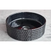 Раковина-чаша CeramaLux GL03A 36x36 см, накладная, черный