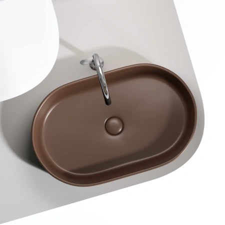 Раковина 60,8x38,5 см Ceramica Nova Element CN6048MDB