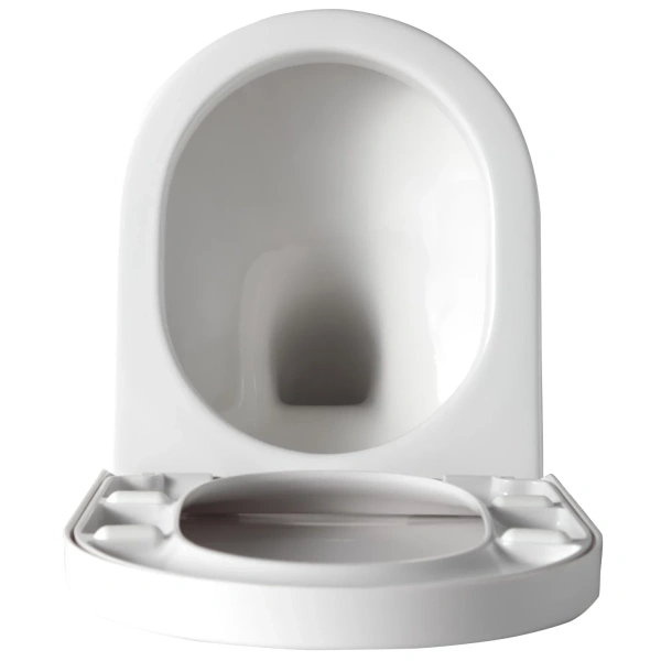 Унитаз подвесной SSWW CT2037V с сиденьем микролифт, белый