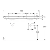 Раковина 130x48 см Geberit myDay 135430600