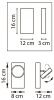 Бра Lightstar Fico 740617