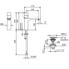 Смеситель для раковины Fantini Nice 65 02 S004SF