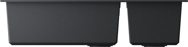 Кухонная мойка Omoikiri Tedori 86-2-LB 4993932 черная матовая