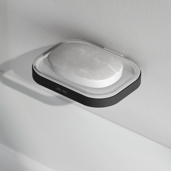 Мыльница AM.PM Func A8F34222 черная матовая