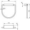 Полотенцедержатель Ideal Standard Connect N1384AA