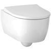 Унитаз подвесной Geberit iCon 204060000 безободковый, белый