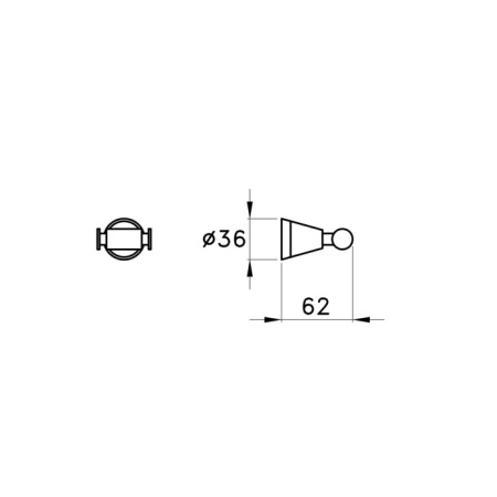 Крючок Stella 130 CT 10021 CR00