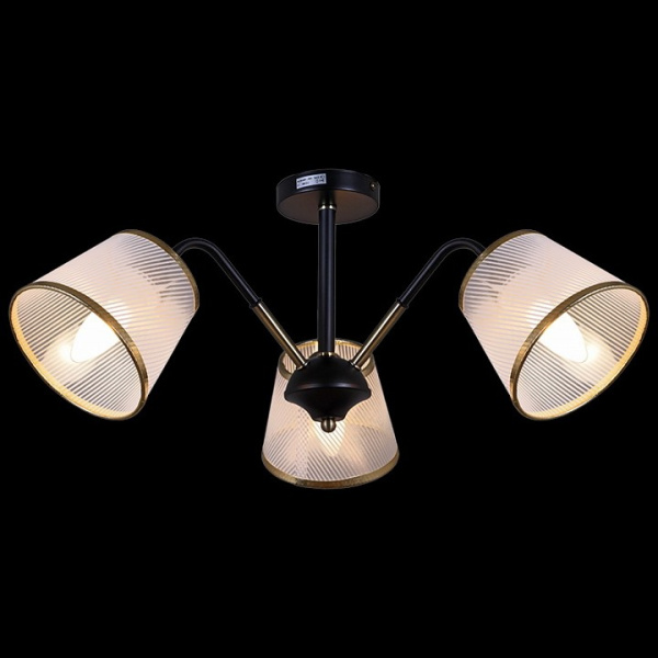Люстра на штанге ILLUMICO IL0344-3CSQ-79 BK AB