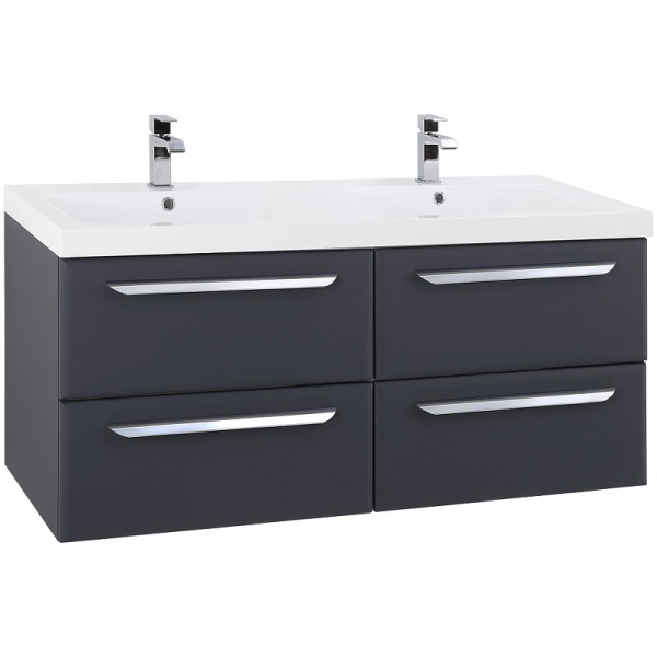 Тумба под раковину Cezares Eco 120 ECO-1200-4C-SO-2-GR-P графит