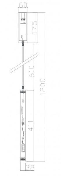 Подвесной светильник Freya Telescope FR5168PL-L3G