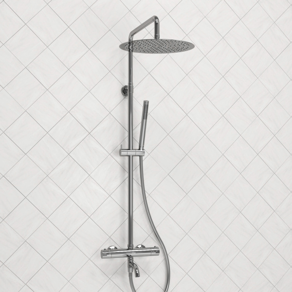 Душевая стойка WasserKRAFT A188.116.137.087.CH Thermo