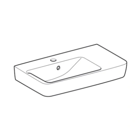 Раковина 65x37 см Geberit Renova Compact 226165000