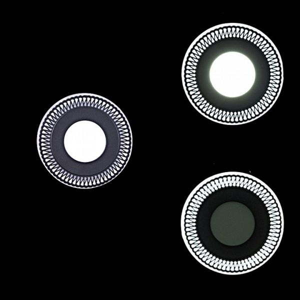 Встраиваемый светильник Reluce  63903-9.0-001RD LED3+3W BK