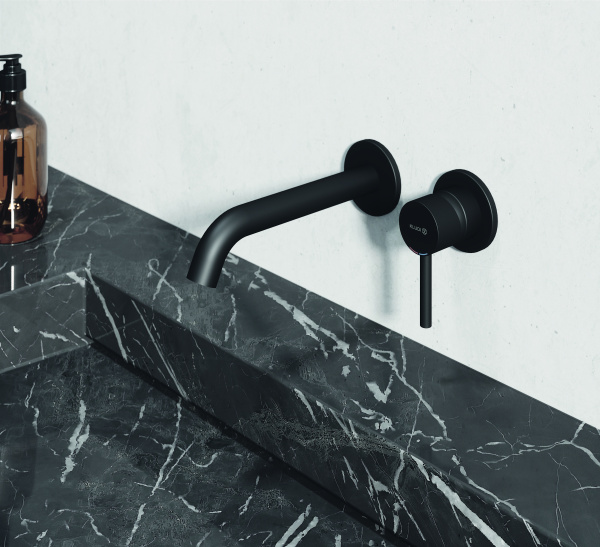 Смеситель для раковины Kludi BOZZ 382443976 чёрный матовый