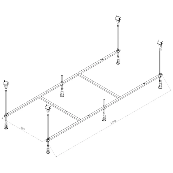 Каркас для ванны 170x70 Am.Pm X-Joy W94A-170-070W-R