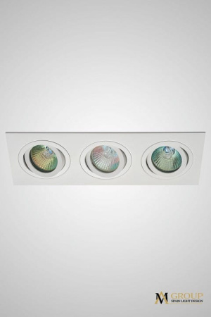 Встраиваемый светильник AM-Group AM12 AM127 WH