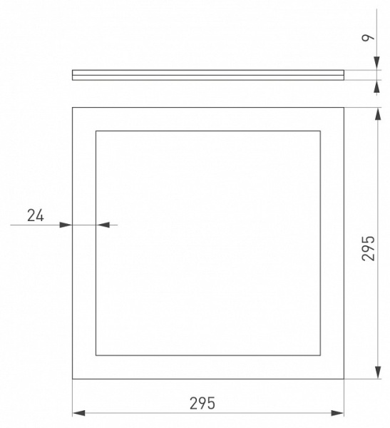 Светильник для потолка Армстронг Arlight INTENSO 043550