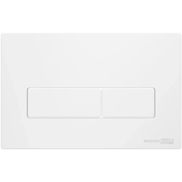 Инсталляция для унитаза WasserKRAFT Alme 15 15TLT.010.ME.WM03 с кнопкой смыва, белый матовый