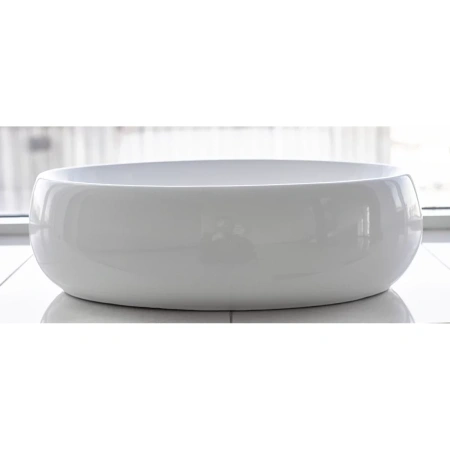 Раковина-чаша CeramaLux 9030B 48x34 см, накладная, белый
