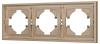 Рамка на 3 поста Arlight FRM-TENDO 053846