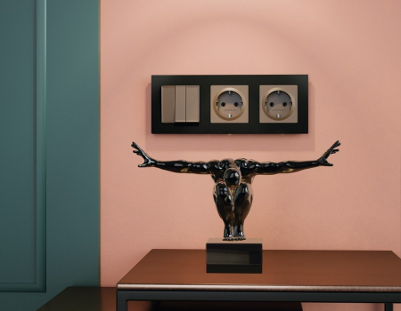 Рамка на 4 поста Ambrella Volt Techno AF220704