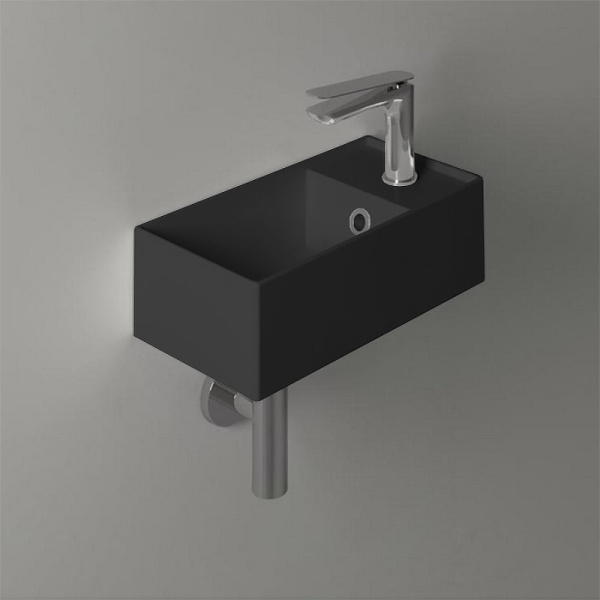 Раковина Simas Agile 40 R AG20 nero matt*1 черная матовая