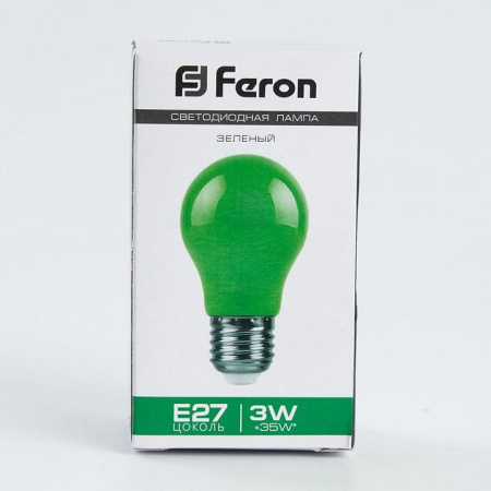 Лампа светодиодная Feron  E27 3Вт K 25922
