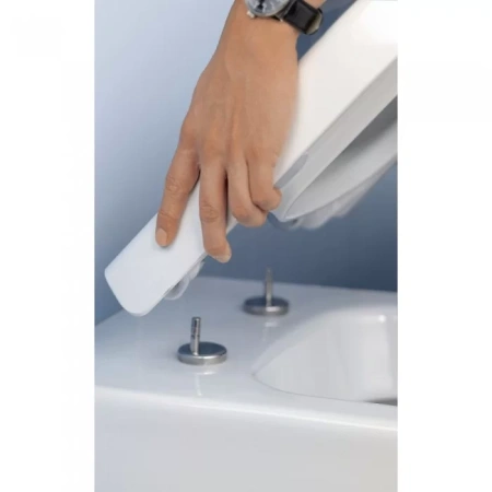 Крышка-сиденье Villeroy & Boch Subway 9M65S101 белый, с микролифтом
