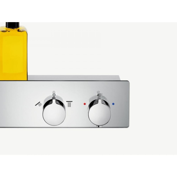 Смеситель для душа с термостатом hansgrohe ShowerTablet 600 13108000 на 2 потребителя хром