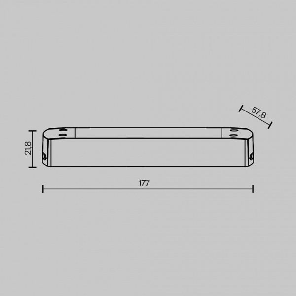 Блок питания Maytoni Lighting control Источники напряжения Triac 734006