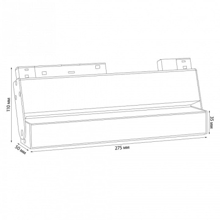 Накладной светильник Uniel ULB-M80 UL-00008746