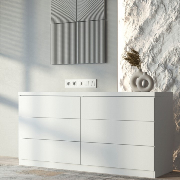 Рамка на 5 постов Werkel Slab белый софт W0052961