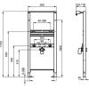 Монтажный элемент для раковины Ideal Standard Prosys R010267