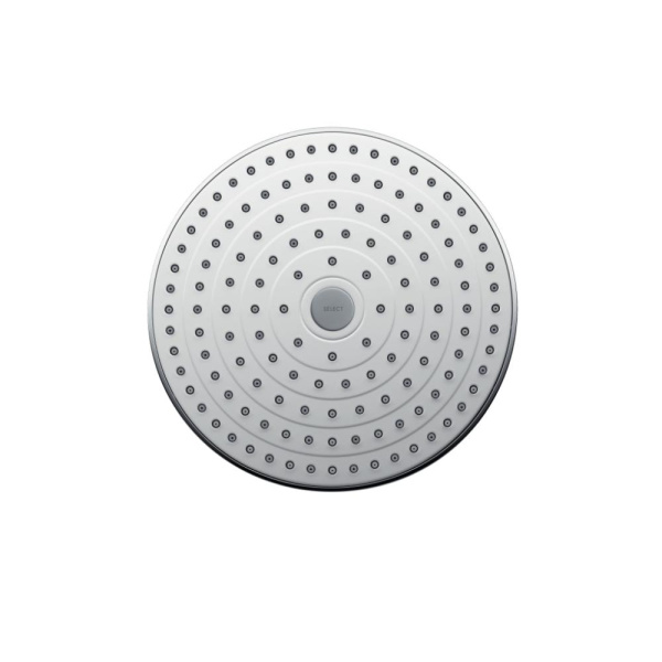 Верхний душ hansgrohe Raindance Select ES 26470400 24х24 см 2 режима струи с держателем хром/белый