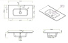 Раковина BelBagno BB700/390ETL