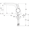 Смеситель для раковины Ideal Standard Melange A4287AA