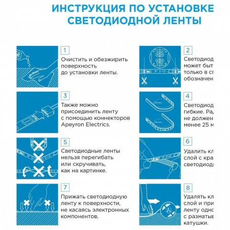 Лента светодиодная Apeyron Electrics  00-435