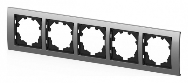 Рамка на 5 постов Elbi Eleсtriс Zena 500-073600-250