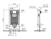 Инсталляции для унитазов VitrA Vpro 765-5800-01