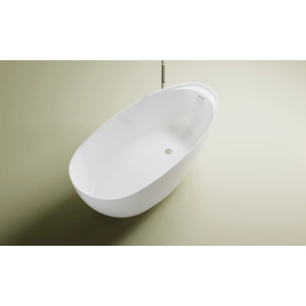 Ванна из литьевого мрамора Astra-Form Исида 01010049 170x80 см, отдельностоящая, белый