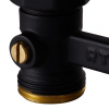 Узел нижнего подключения Royal Thermo прямой 1/2"х3/4" EK (черный)