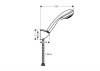 Душевой гарнитур hansgrohe CROMETTA 27559000